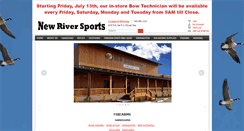 Desktop Screenshot of newriversports.com